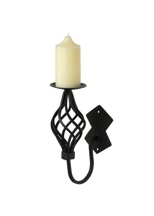 Black Metal Candle Holder