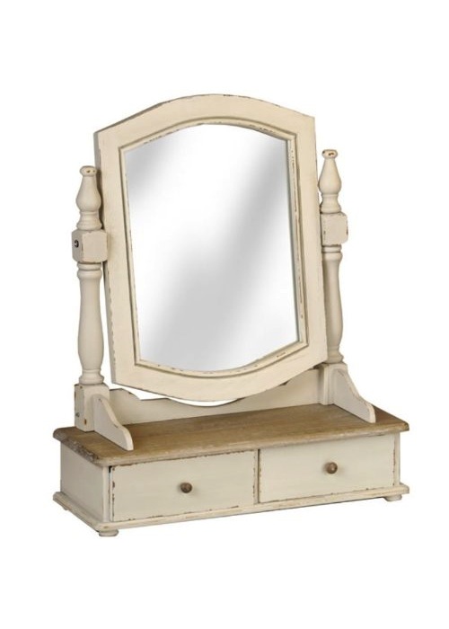 Dressing Table Mirror with Drawers