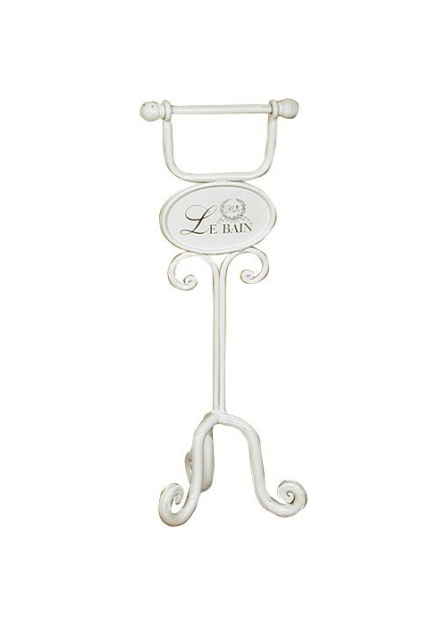White Bath Toilet Roll Holder
