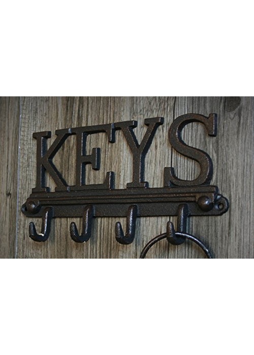 Cast Iron Key Hooks