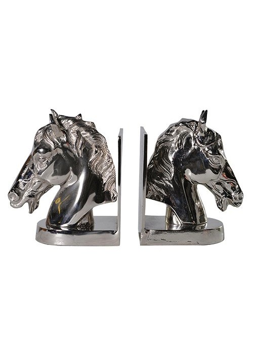 Pair of Horse Head Bookends