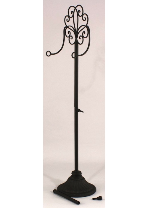 Black Toilet Roll Holder Stand 3