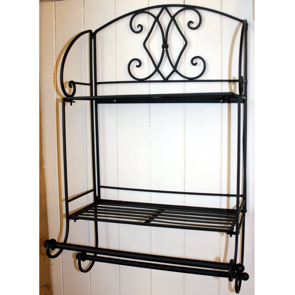 Black Towel Rail 2