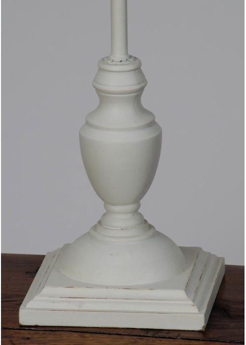 Tall Cream Lampshade and base 2