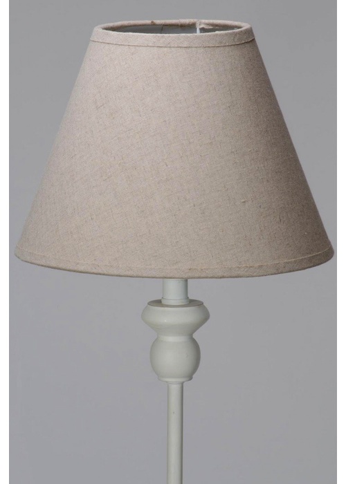Tall Cream Lampshade and base 3