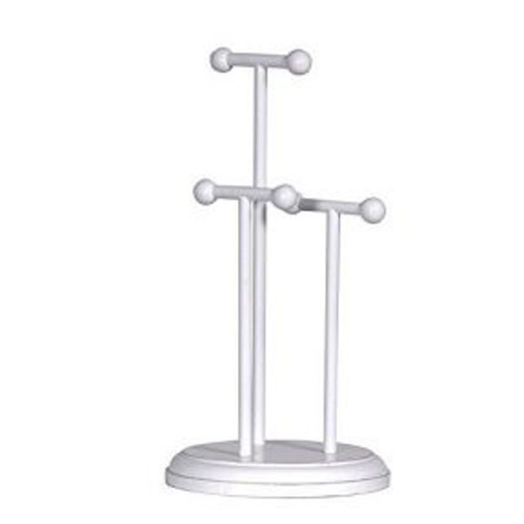 White Necklace Stand