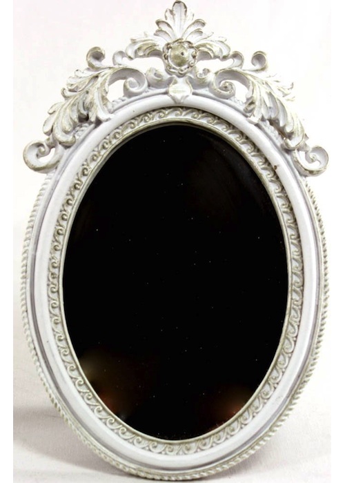 White Vanity Mirror