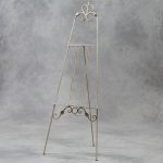 decorative cream easel