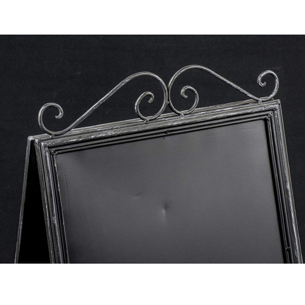 AHL001_2 black free standing display stand