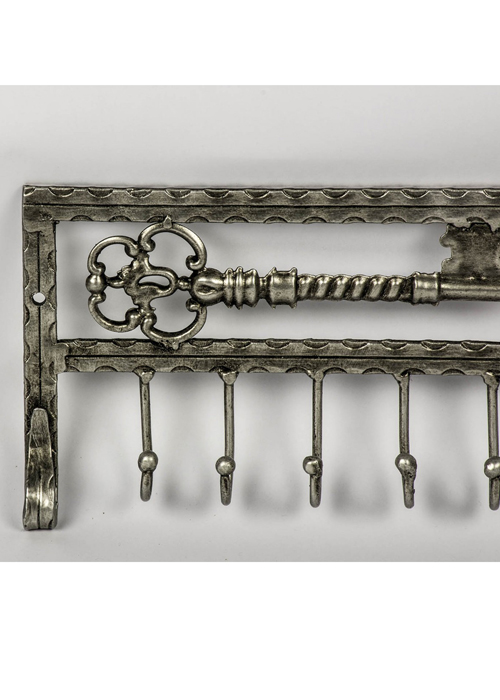 BIM011_2_antiqued silver key hooks