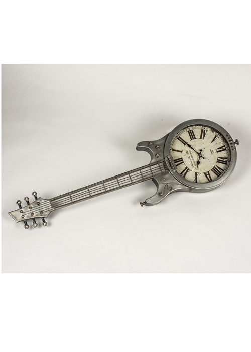 EGN001_2 metal guitar wall clock Interior Flair