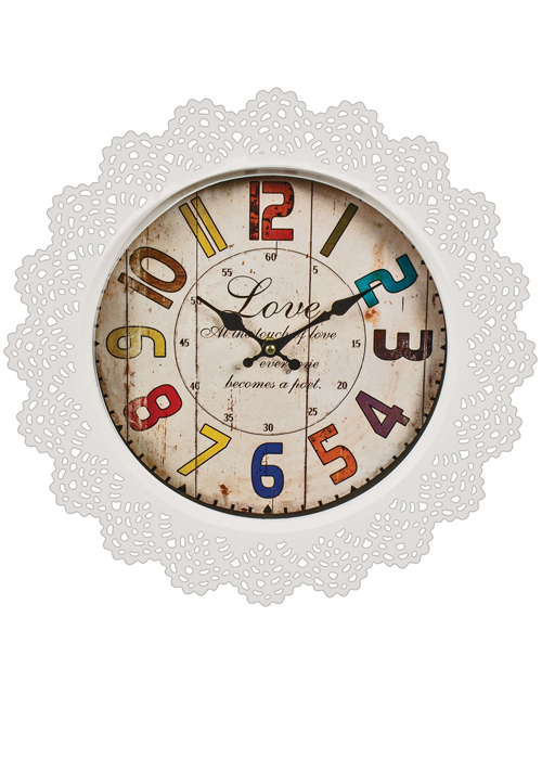 MHG096__1 lace love wall clock