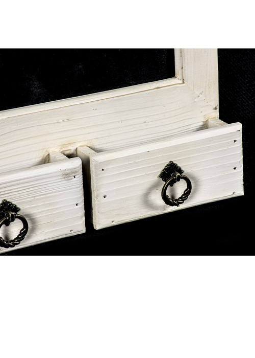 RAE009_4 white distressed finish black chalk board