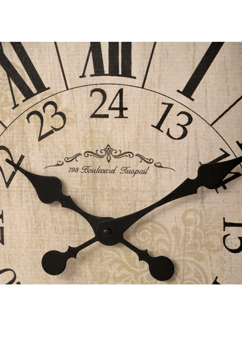 17220-a Boulevard Brown Rope Wall Clock