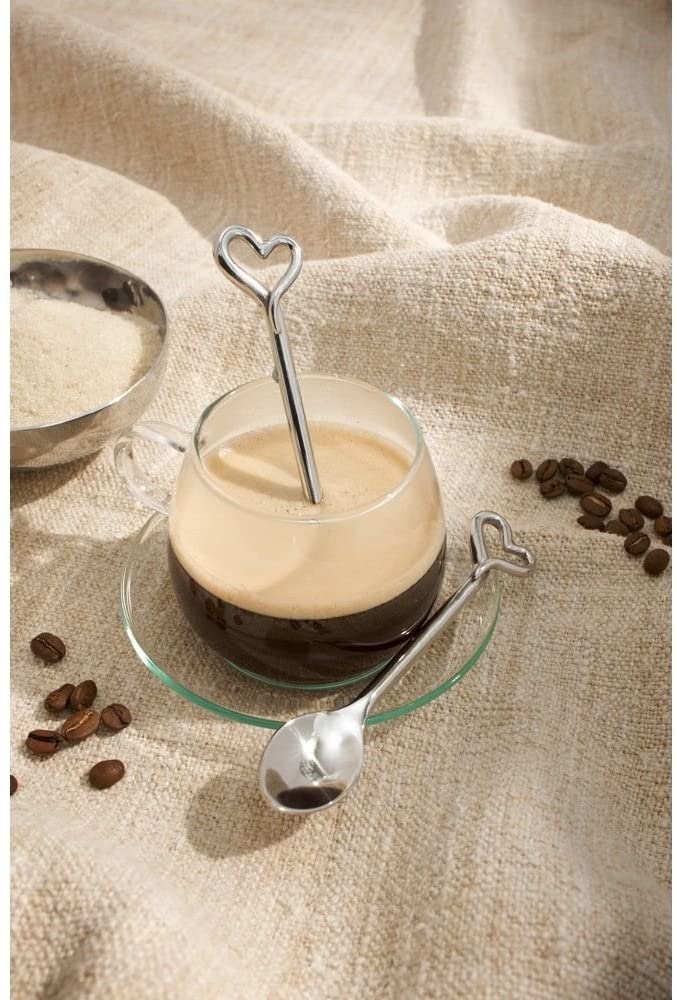 4590-4s culinary amore coffee spoons set of 4 a