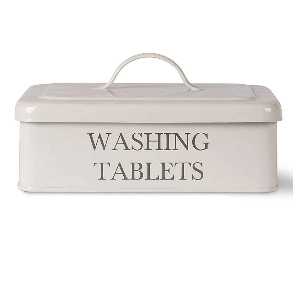 BOCH1a cream washing tablet laundry storage container a