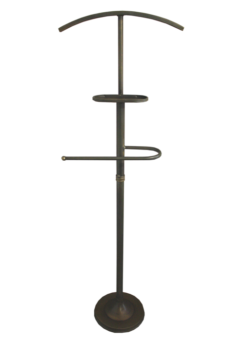 LK922 Brown Metal Large Valet Stand