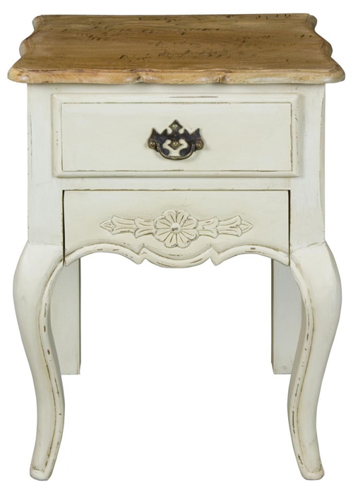 asb283 Cream Bedside Table