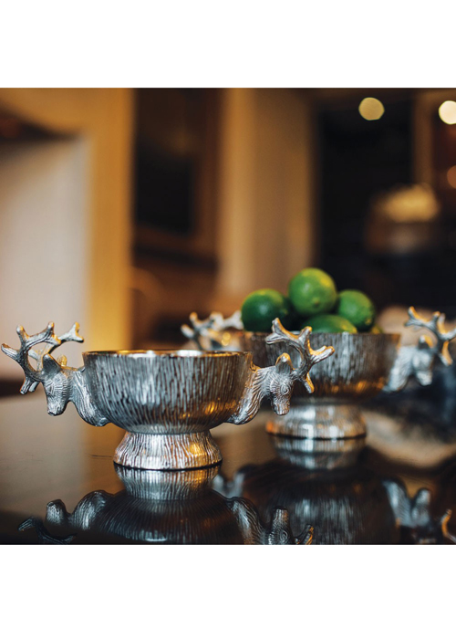 sg-bowl-med_1Stag Head Handle Medium Decorative Bowl