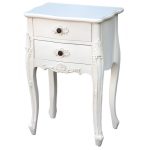 tfc8004-aw Antique White Finish BedsideTable