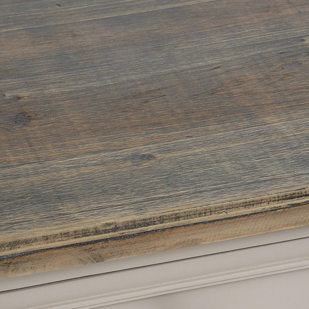 16242-b Elegant Classic Grey Fully Assembled Tall Boy 7 Drawers Unit