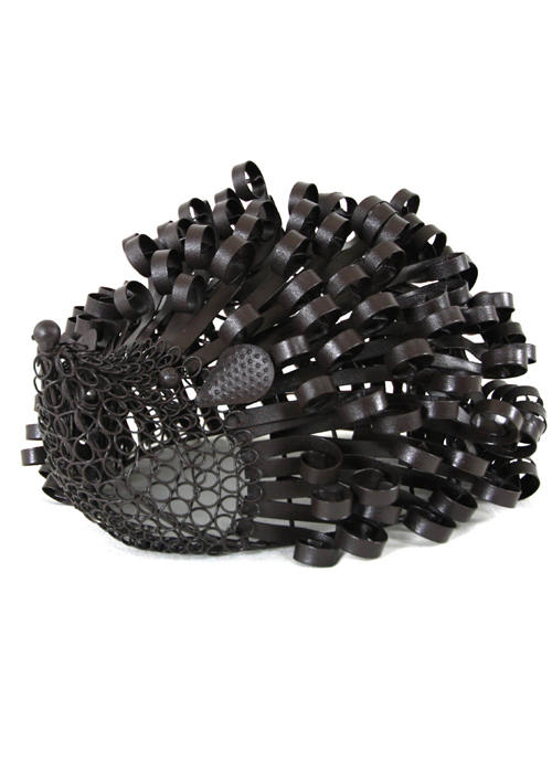 CD018-1 Brown Metal Wire Hedgehog Conservatory Patio Outdoor Garden Ornament Decoration