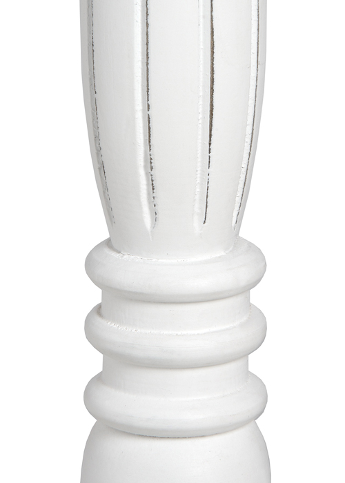 White shabby chic clearance floor lamp