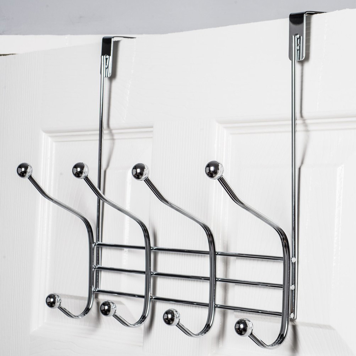 Polished Chrome Over Door Hooks Interior Flair