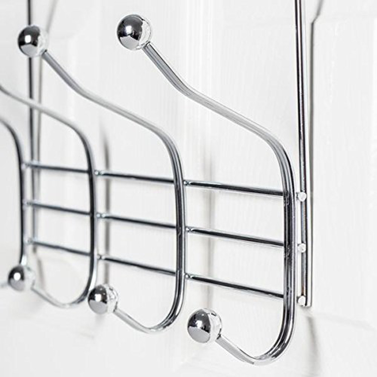 Polished Chrome Over Door Hooks Interior Flair