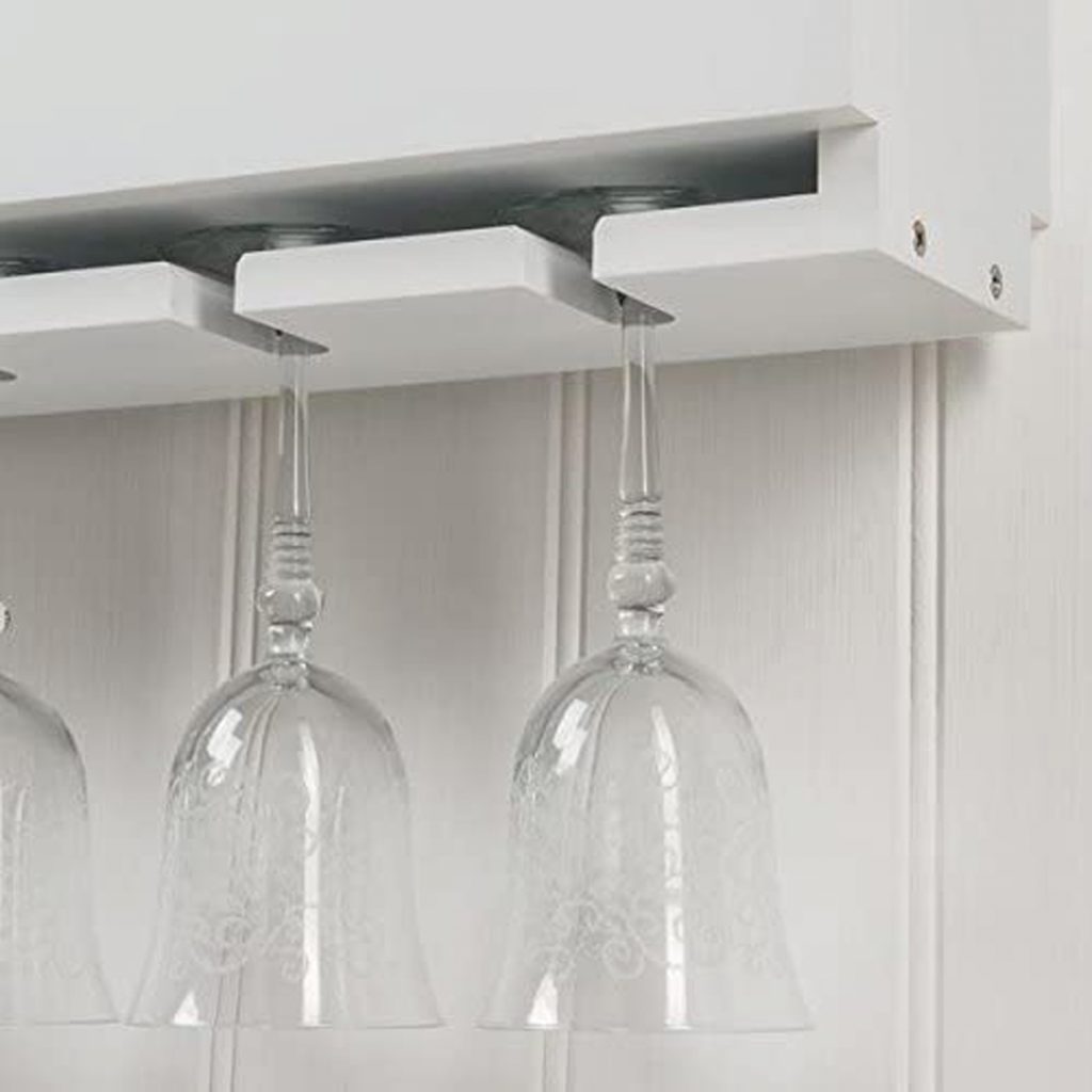 M900803_c_Wooden Paris White Stem Wine Rack