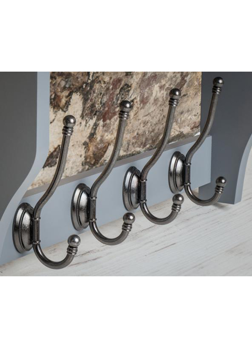 M900952_2_Painted Dove Grey Wooden Shelf Coat Rack Pewter Metal 4