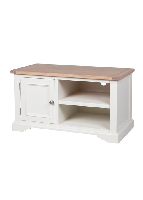 Sturdy Hand Crafted White Pine Oak Nickel Handles TV Television Stand Cabinet d