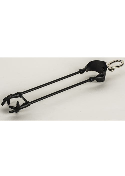 QPR032_3 Black Traditional 4 Piece Companion Set