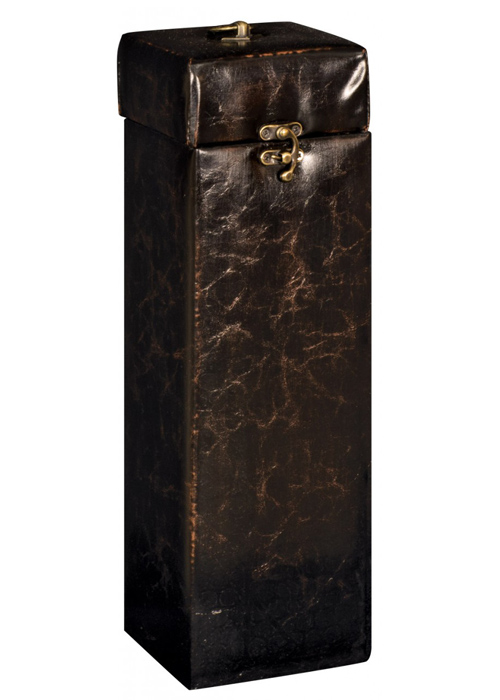 REF033 Antique Style Brown Wine Bottle Carrier