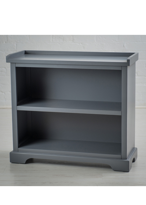 French Country Grey Bookcase Shelving Unit b