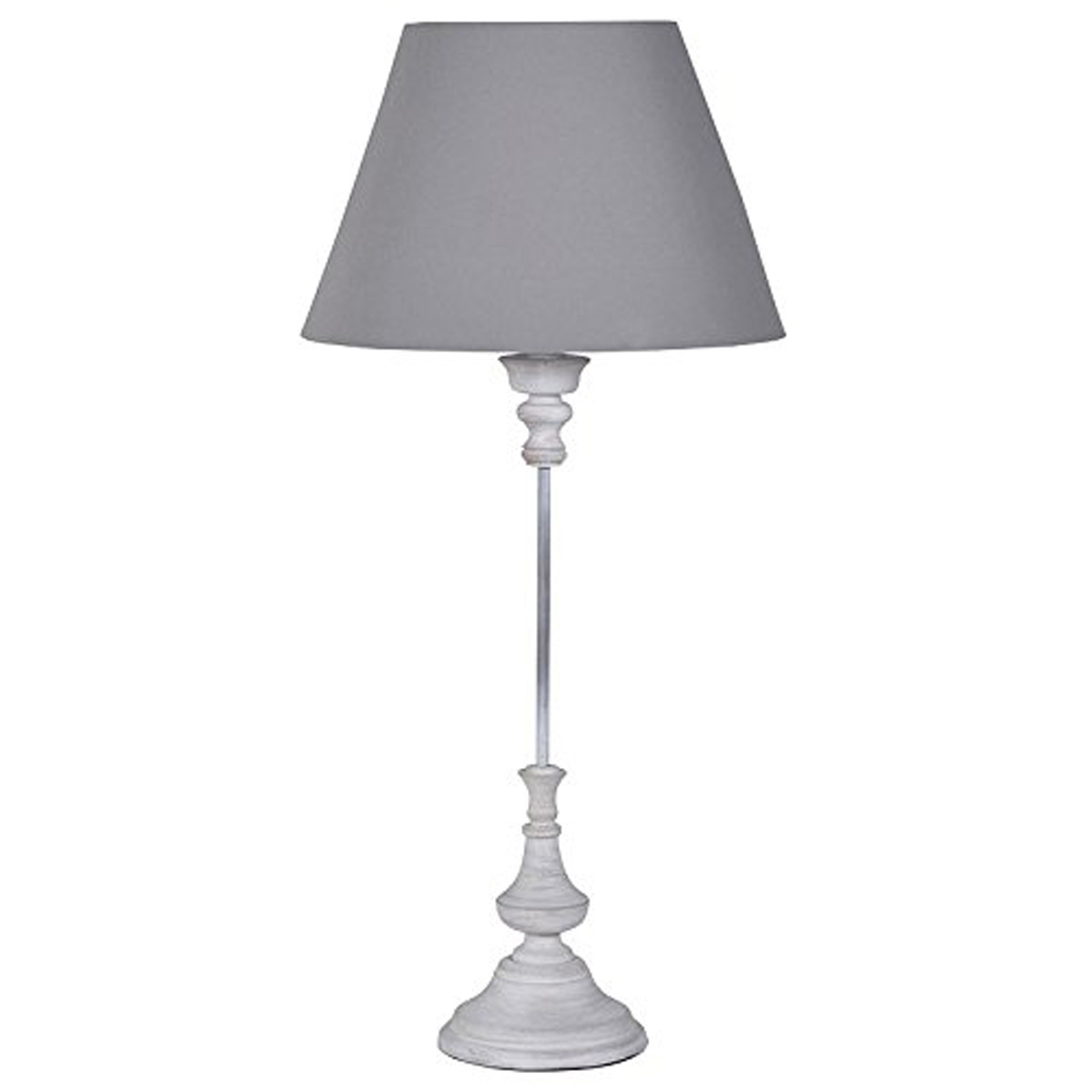Tall Elegant Grey Table Lamp Interior, Tall Table Lamp With Narrow Shade