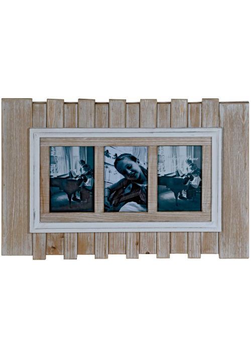 YFH002__Shabby Chic 3 Multi Photo Frame
