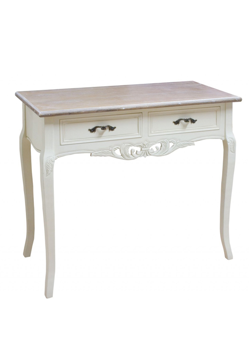 zjw004-French Country Cream Dressing Console Table