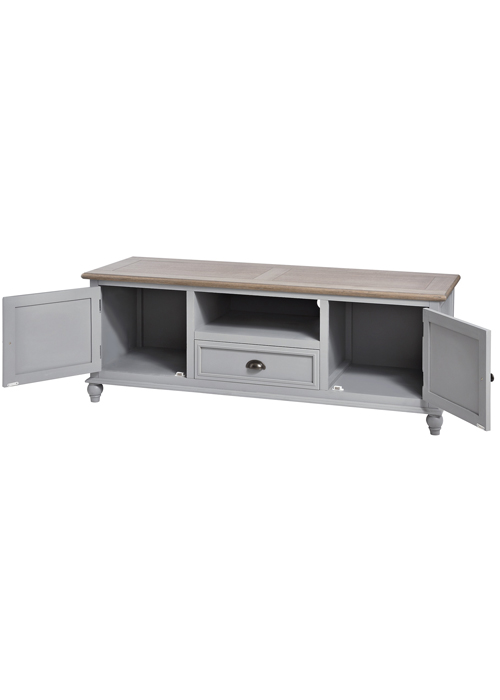 17424-a French Country Grey Television Unit