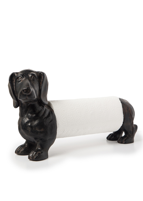 ET331_Dachshund Dog Kitchen Roll Holder