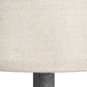 18560-b French Country Brown Cream Table Lamp