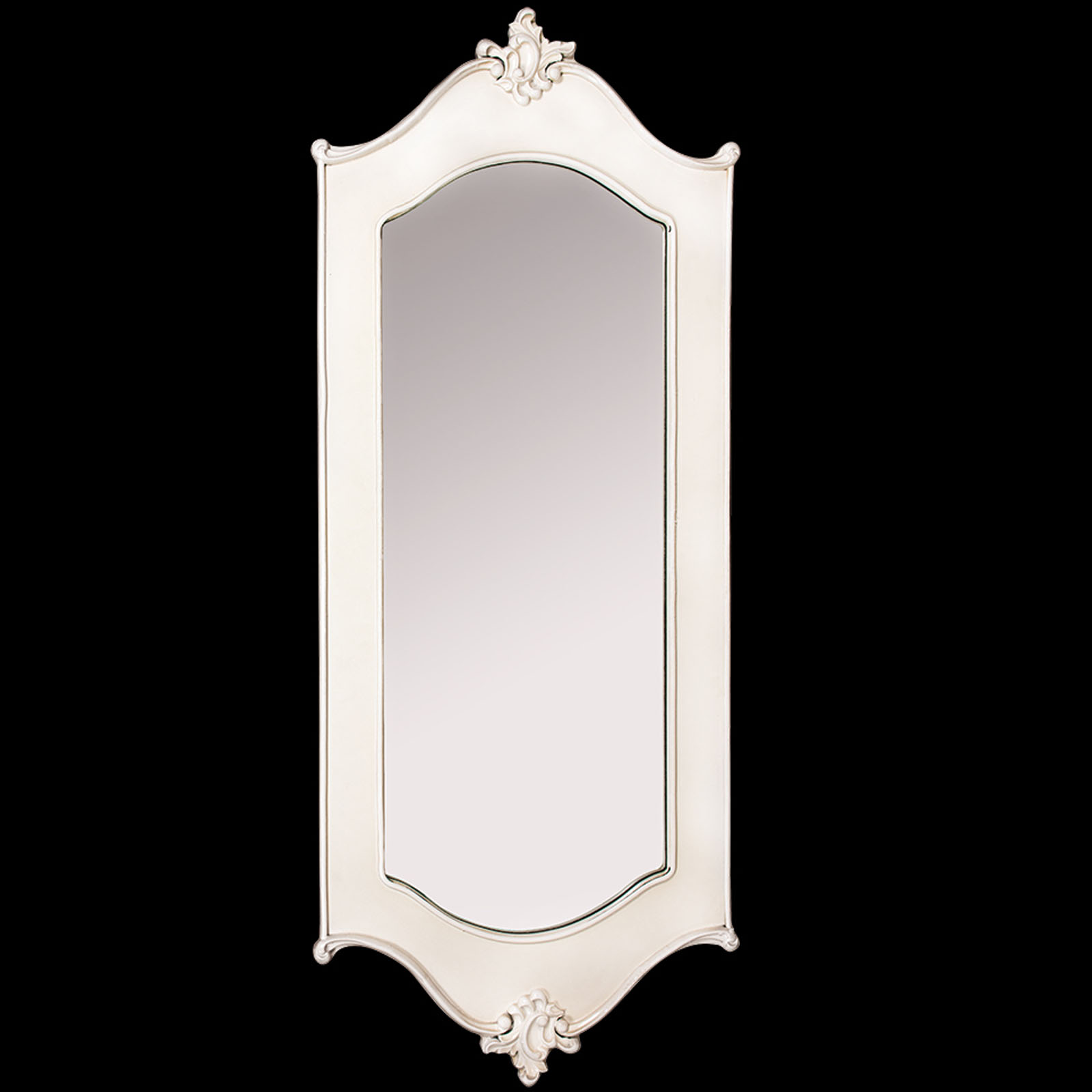 Antique Style Ivory Carved Wall Mirror a Interior Flair