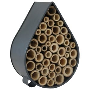 Contemporary Grey Raindrop Insect Bee House a
