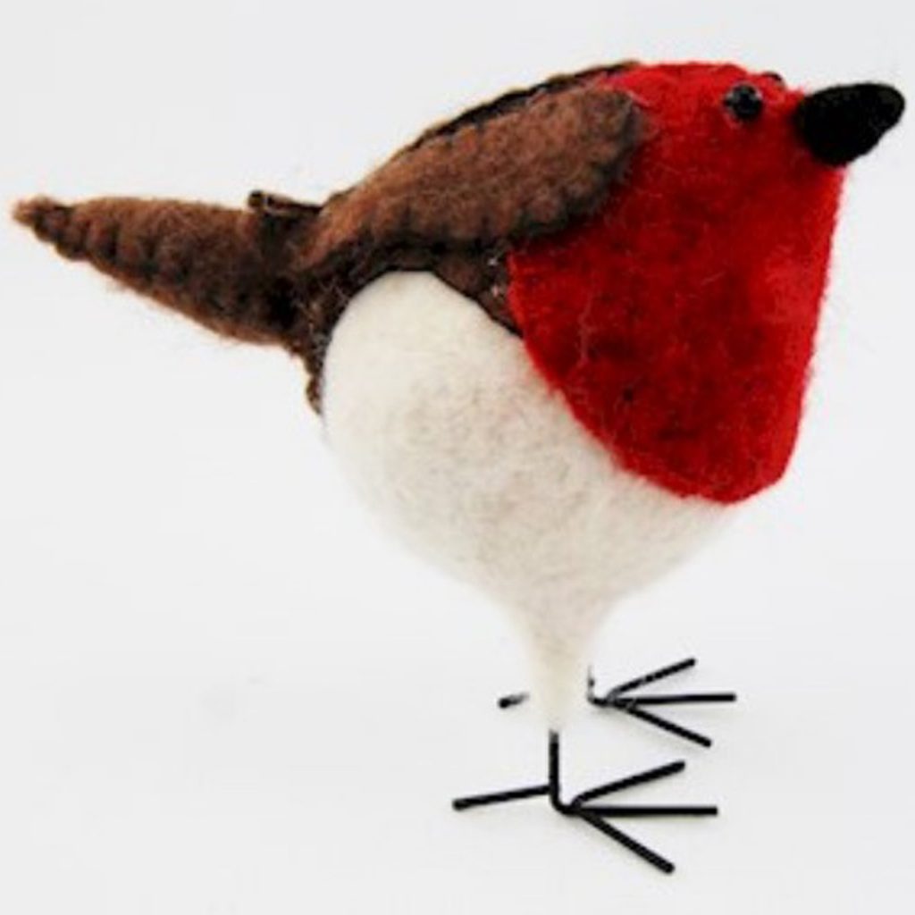 Standing Robin Decorations Set of 2 a