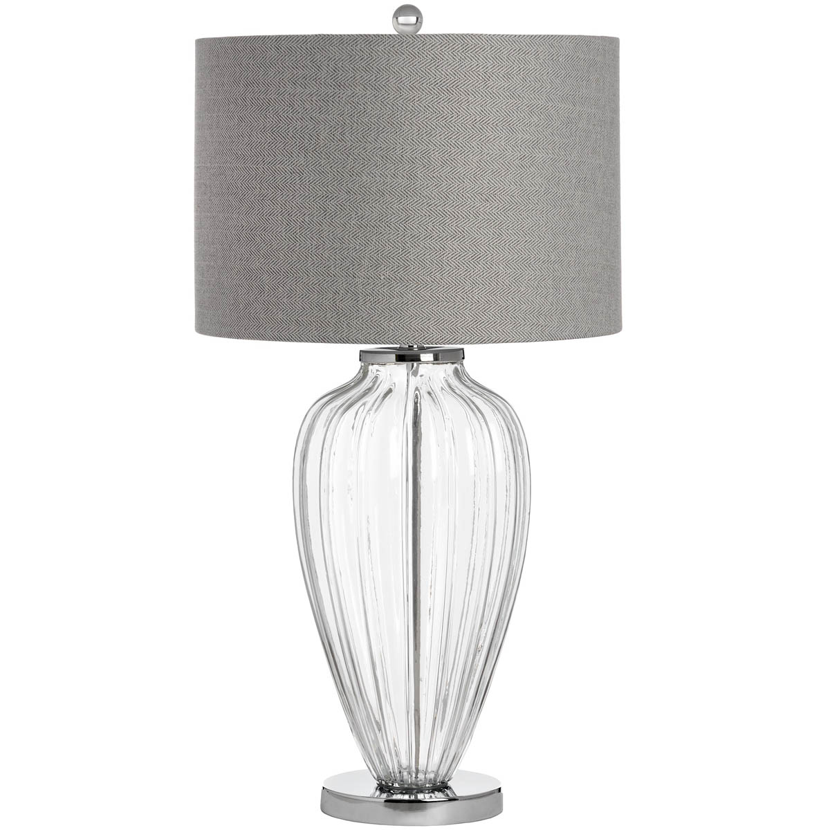 Glass urn lamp deals