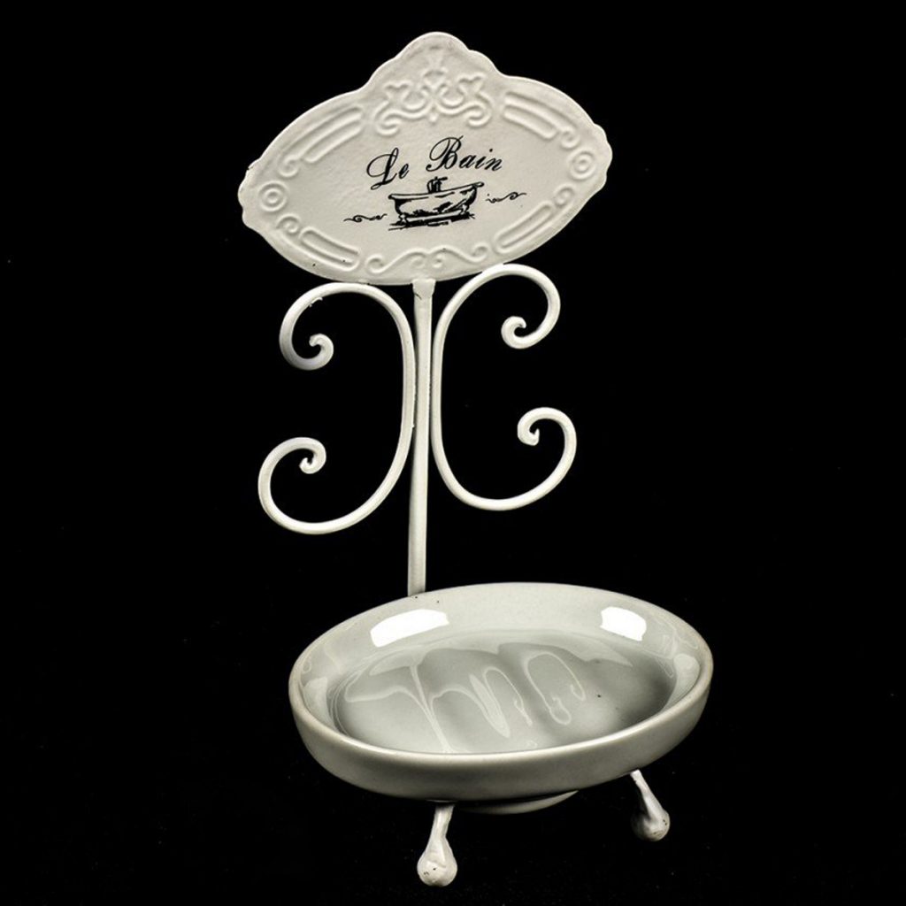 French Antique Style Soap Dish Holder 4
