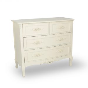 tgf-223-wh_01_3 Ornate Soft White Chest of Drawers