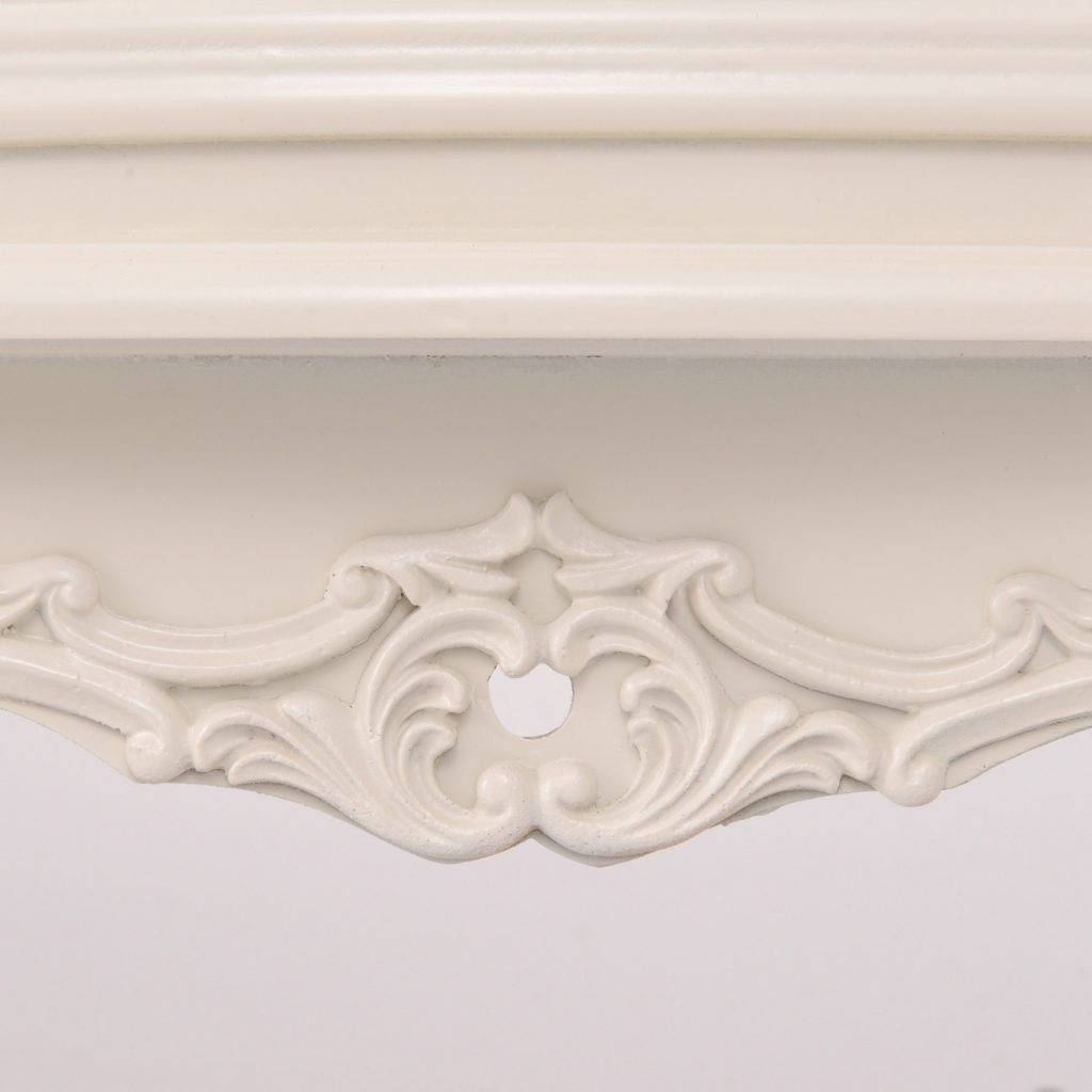 tgf115-aw-wd-det_01 Antique White Brown Ornate Bedside Table