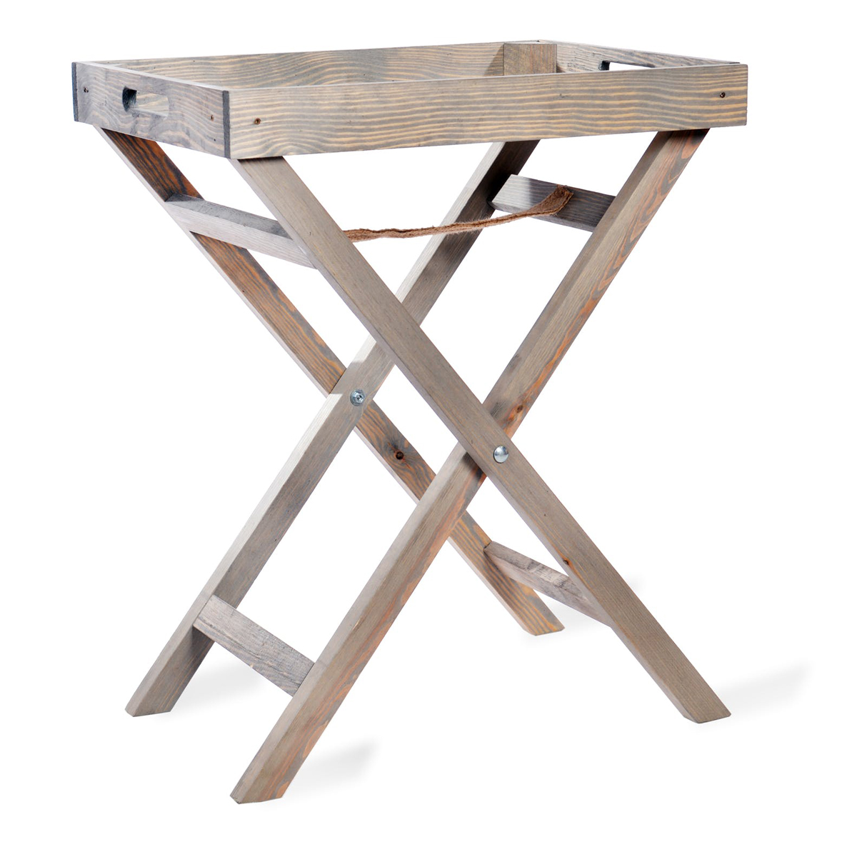 Butler folding tray on sale table