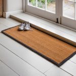 DMCO12_1 Contemporary Grey Border Coir Doormat